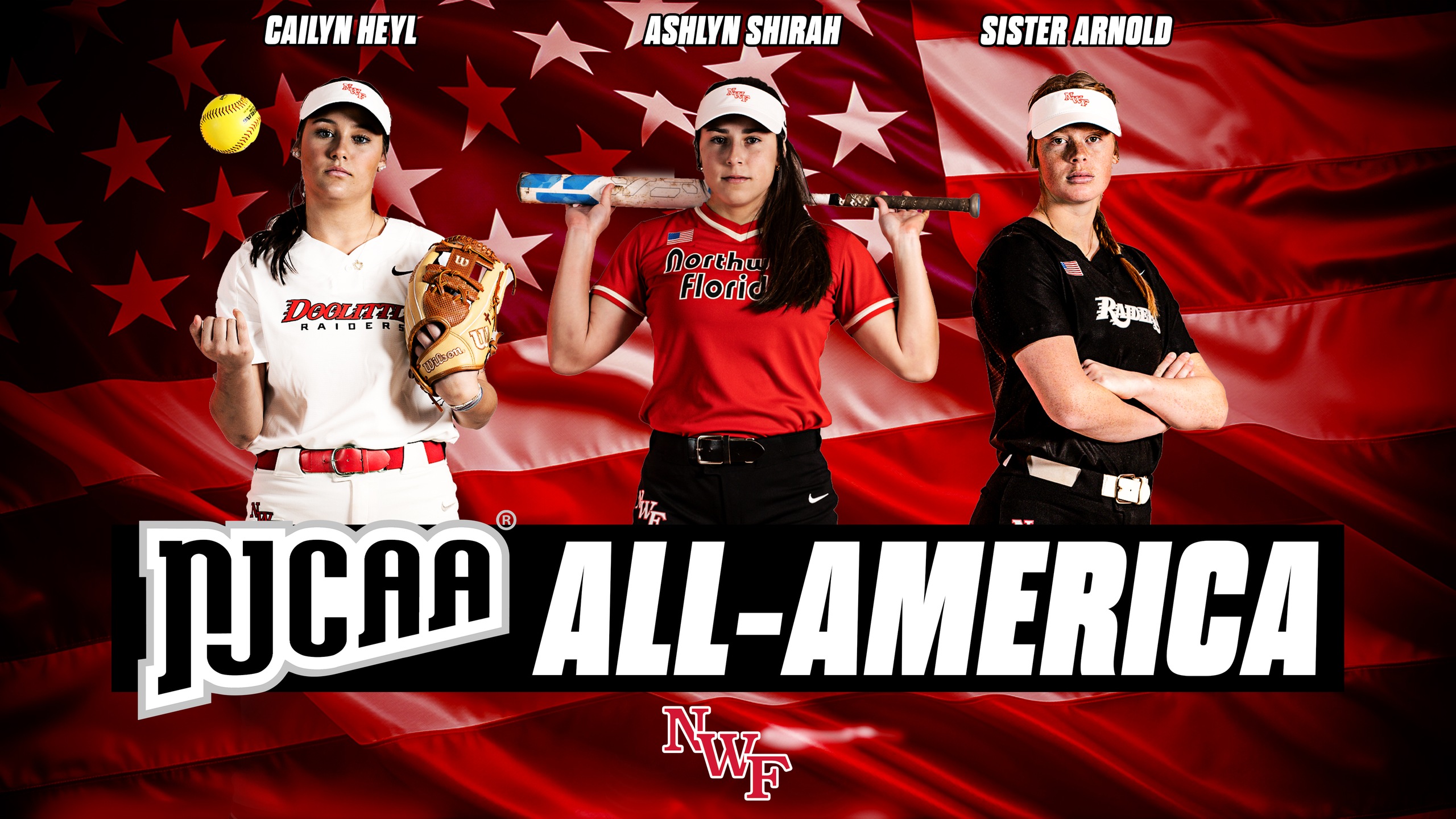 Heyl, Arnold and Shirah Named to NJCAA All-America Team